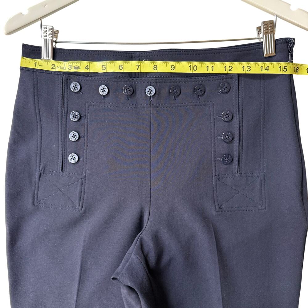 LAUREN RALPH LAUREN Women's Double Faced Crepe Sailor Pants SZ 6 - Picture 8 of 10